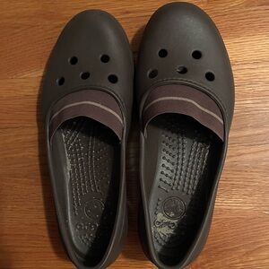 CROCS Women's Brown Slip-On Shoes